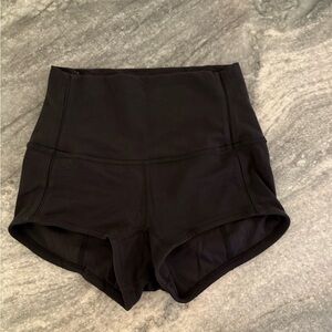 Lululemon High Rise Yoga Shorts